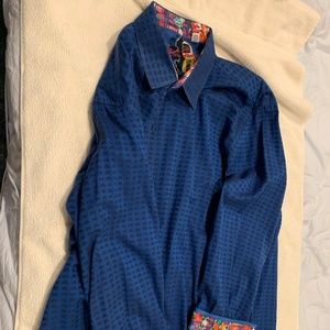 Robert Graham Space Invaders 3XL shirt